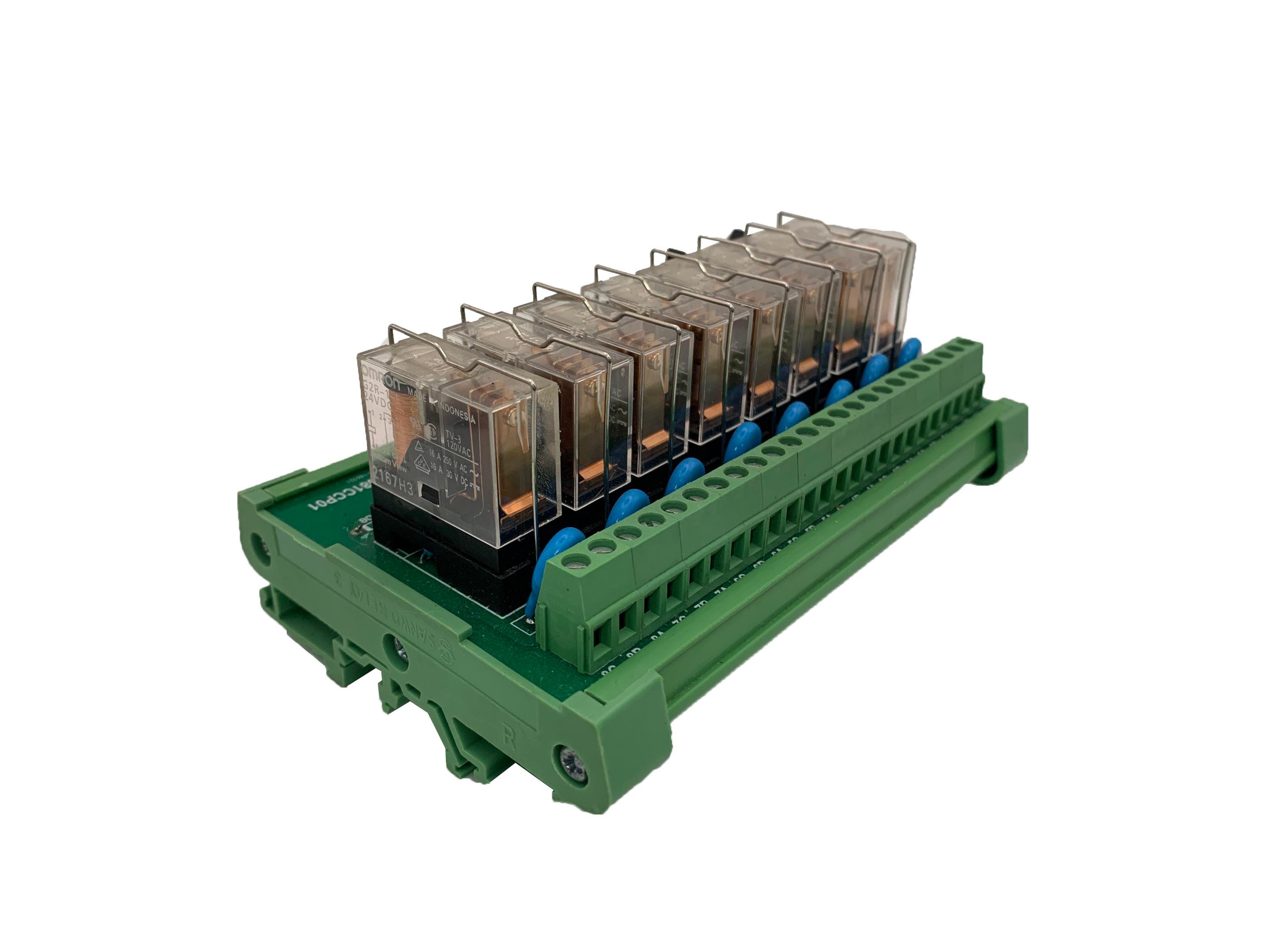 欧姆龙继电器应用于简易PLC/继电器模组